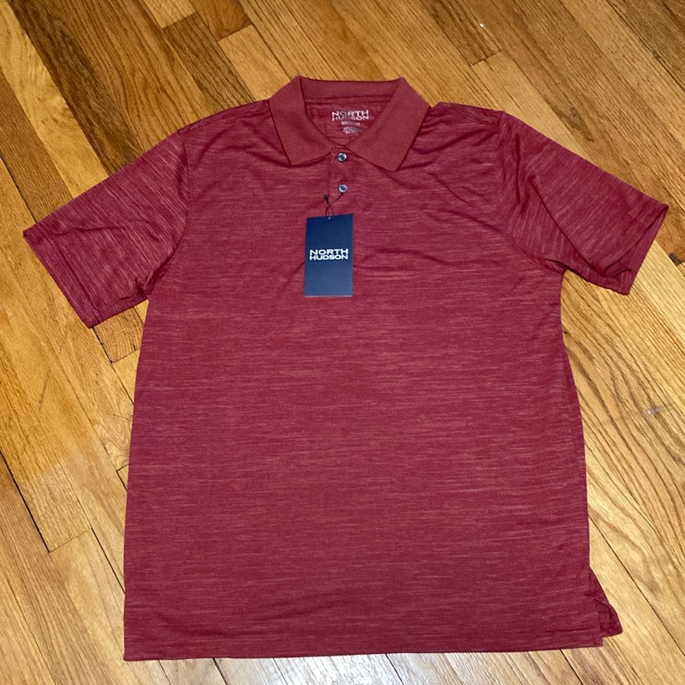 North Hudson Men’s Polo Sz Medium NWT